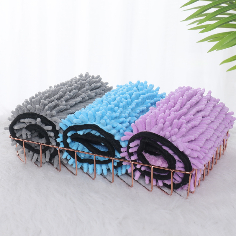 Dogs Cats Towels Super Absorbent Dog Bathrobe Microfiber Bath Towels Quick-Drying Cat Bath Towel For Pets Towel Dog Towels Pet Products - Image 7